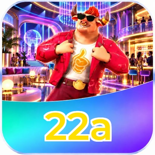 Interface da plataforma 22a mostrando slots populares e bônus de boas-vindas